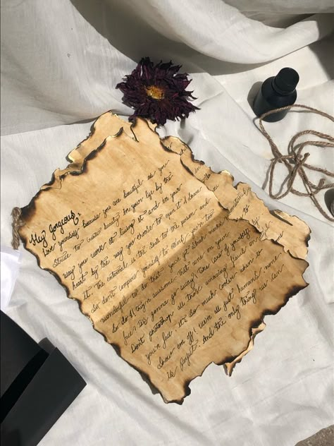 Letter Vintage Paper, Burned Letters Aesthetic, Vintage Love Gifts, Vintage Love Letter For Him, Old Vintage Love Letters, Handwritten Vintage Letters, Old Fashioned Letters Hand Written, How To Make Handwritten Letters, Aesthetic Vintage Letter Ideas