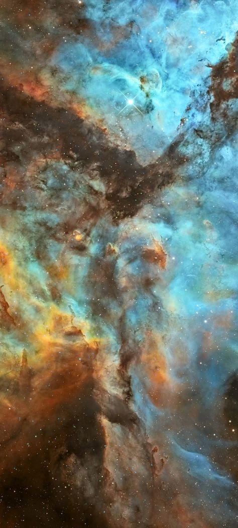 The Core of the Carina Nebula by Litobrit cropped mobile wallpaper 1080x2400 Carina Nebula, Trippy Wallpaper, Galaxies Stars, Deep Space, Out Of This World, Aesthetic Iphone Wallpaper, Outer Space, Mobile Wallpaper, Real Photos