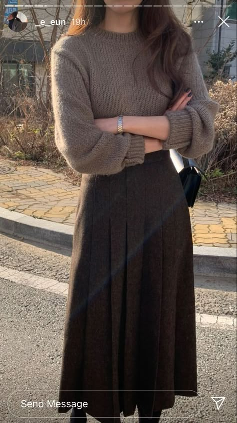 Korean Winter Outfits, Thanksgiving Outfit Ideas, Academia Outfits, Neue Outfits, Thanksgiving Outfit, Modest Fashion Outfits, 가을 패션, Autumn Outfit, Casual Style Outfits