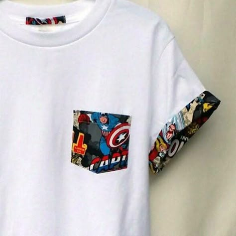 Cool Shirt Designs, Marvel Clothes, Trendy Shirt Designs, Marvel Shirt, Diy Vetement, African Clothing For Men, Shirt Design Ideas, Shirt Design Inspiration, T Shirt Design Ideas