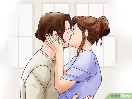 How to Kiss Passionately: 13 Steps (with Pictures) - wikiHow First Kiss Ideas Couple, Kissing Technique Cards, How To Give Him Butterflies By Kiss, How Can I Kiss Someone, How To Make Out Step By Step, How To Do Lip Kissing, How To Be A Better Kisser, Types Of Kisses Meaning, Sitting Lap Kiss