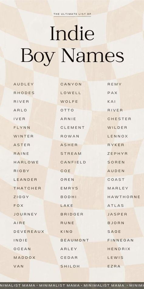 Boho Boy Names, Bohemian Baby Names, List Of Baby Names, Van Tattoo, Names And Meanings, Hipster Baby Names, Full Names, Unique Baby Boy Names, Unique Boy Names