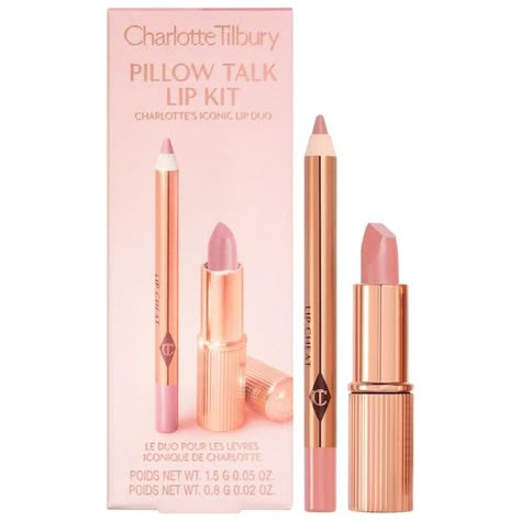 Pillow Talk Charlotte Tilbury, Charlotte Tilbury Pillow Talk Lipstick, Charlotte Tilbury Mini, Pillow Talk Lipstick, Charlotte Tilbury Lipstick, Lip Liner Pencil, Lip Kit, Pillow Talk, Charlotte Tilbury