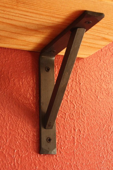 Steel Shelf Brackets, Iron Shelf Brackets, Metal Shelf Brackets, Iron Brackets, Square Bar, Iron Shelf, Steel Panels, Shelf Bracket, Shelf Supports