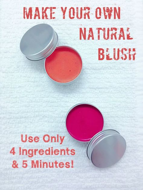 DIY Cream Blush _ Makes Scents Natural Spa Line Diy Cream Blush, Diy Natural Makeup, Homemade Blush, Make Up Diy, Makeup Recipes, Homemade Makeup, Natural Spa, Diy Cream, Homemade Cosmetics