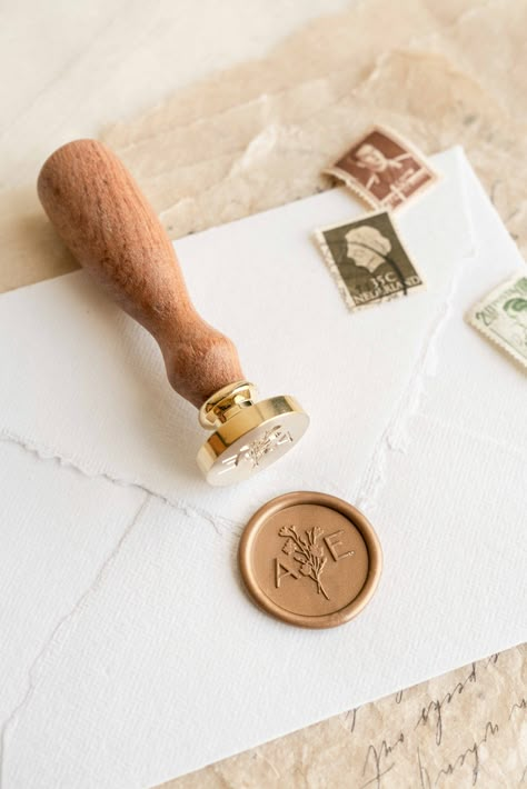 Gold Foil Invitations, Letterpress Invitation Suite, Stamp Invitation, Wax Seal Stamp Wedding, Stamp Handmade, Art Invitations, Wax Seal Stamp Custom, Gold Foil Invitation, Paper Invitation