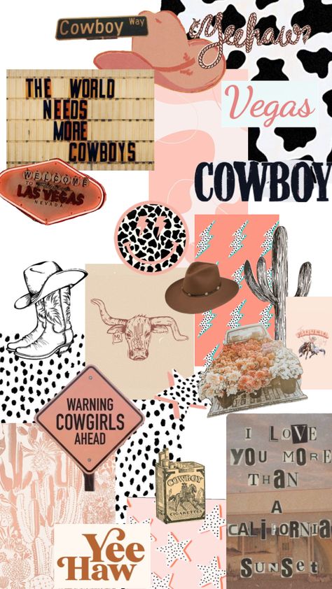 Country Aesthetic Widget Ideas, Cowgirl Background Aesthetic, Country Valentine Wallpaper, Pink Western Background, Cute Country Pictures, Cowboy Background Western Theme, Cow Print Wallpapers, Preppy Country Wallpapers, Cowgirl Phone Wallpaper