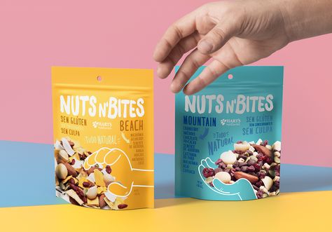 12 Nut Product Packaging Designs — The Dieline | Packaging & Branding Design & Innovation News Healthy Snacks Packaging, Botanical Packaging, Nut Packaging, Nuts Packaging, Wine Board, Chips Packaging, Label Produk, Sweet Packaging, Christmas Cookies Packaging