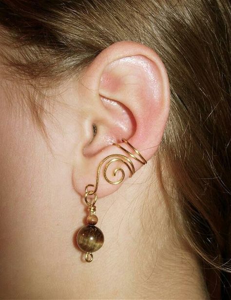 1000+ ideas about Wire Ear Cuffs on Pinterest | Ear Cuff Tutorial ... Ear Cuff Diy, Cuffs Jewelry, Cuffs Diy, Wire Ear Cuffs, Wire Jewelery, Wire Jewelry Designs, Diy Wire Jewelry, Eye Beads, Handmade Wire Jewelry