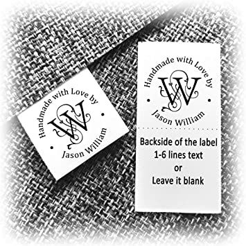 Amazon.com: 200pcs Clothing Label Sewing Sew on in tag Custom Name Design Handmade Business Text Logo Personalized Soft Satin Ribbon Waterproof Washable Fabric Label Size 1.2" Custom Clothing Labels, Sewing Space, Garment Fabric, Reading Gifts, Fabric Labels, Text Logo, Personalized Tags, Name Design, Hand Crafted Gifts