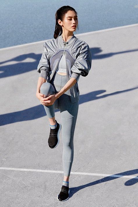 ADIDAS BY STELLA MCCARTNEY SPRING 2019 COLLECTION Adidas Campaign, Stella Mccartney Tennis, Ming Xi, Sportswear Collection, Adidas Stella, Adidas Stella Mccartney, Tennis Fashion, Adidas By Stella Mccartney, Stella Mccartney Adidas