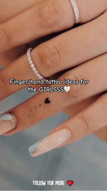 Finger and hand tattoo ideas for the girls Meaningful Behind The Ear Tattoo, Arm Tattoos For Women Patchwork, Tattoos For Women Patchwork, Small Baddie Tats, Tattoo Ideas Baddie, Butterfly Tattoo Hand, Matching Finger Tattoos, Baddie Hand Tattoos, Tattoo Ideas Thigh