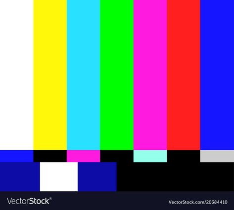 Tv Pixel Color, Error Message Aesthetic, Tv Error Screen, No Signal Painting, Tv Drawing, Tv Static, No Signal, Pixel Color, Tv Screen