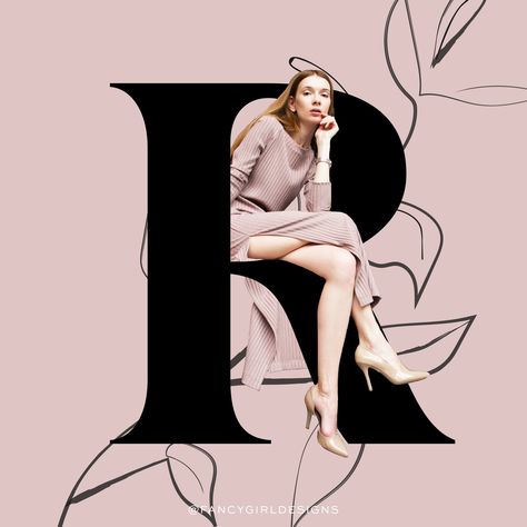 Fashion Typography Poster, Fashion Typography Design, Fashion Magazine Typography, Sewing Logo Design, Sewing Logo, Typography Designs, Pretty Fonts, Instagram Banner, Fashion Typography