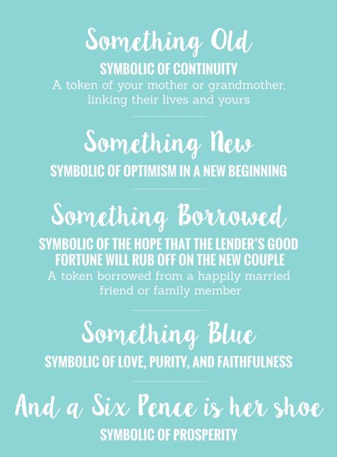 Wedding Quote, Old New Borrowed Blue, Diy Wedding Planning, Something Blue Bridal, Blue Bridal Shower, Something Blue Wedding, Something Old Something New, Wedding Traditions, Something Borrowed