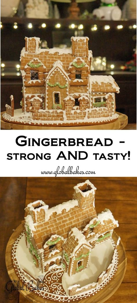 Authentic Shepherds Pie that is quick and easy to make! Gingerbread Recipe For Building, Construction Gingerbread Recipe, Easy Gingerbread Recipe, Gingerbread Dog, Spicy Gingerbread, Homemade Gingerbread House, Gingerbread Baking, Best Gingerbread Cookies, Gingerbread Creations