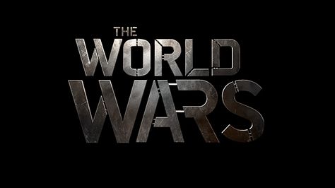 The World Wars / History Channel on Behance Cinematic Title, Text Motion, Movie Logos, Style Development, Typo Poster, Movie Logo, World Wars, Logo Styles, Cinematic Trailer