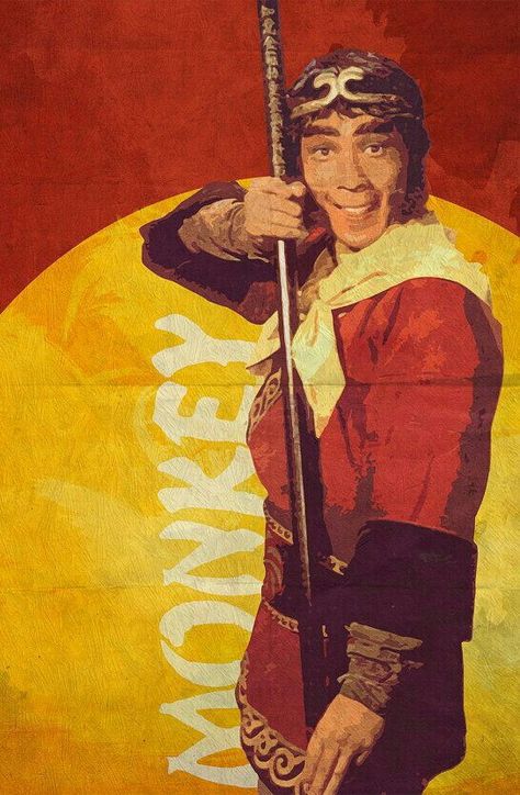 MONKEY Wukong Art, Monkey Tv Series, Monkey Magic, Sun Wukong, Journey To The West, Robin Williams, Classic Cartoons, Game Show, Action Movies