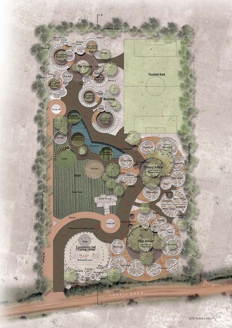 Eco Resort Architecture, Eco Village Community, Site Development Plan, Masterplan Architecture, Site Plan Design, Resort Design Plan, Resort Plan, Case Study Design, Resort Architecture