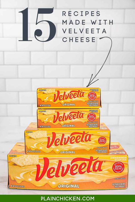 15 mouthwatering recipes featuring the creamy goodness of Velveeta cheese! From comforting mac and cheese to indulgent dips and savory casseroles, these recipes are a cheese lover's dream come true. Discover creative ways to incorporate Velveeta into your favorite dishes, creating a velvety, melty, and oh-so-satisfying experience. Velveeta Cheese Recipes, Plain Chicken Recipes, Velveeta Recipes, Velveeta Cheese, Plain Chicken, Mouthwatering Recipes, Baked Spaghetti, Cheese Lover, Easy Casserole Recipes