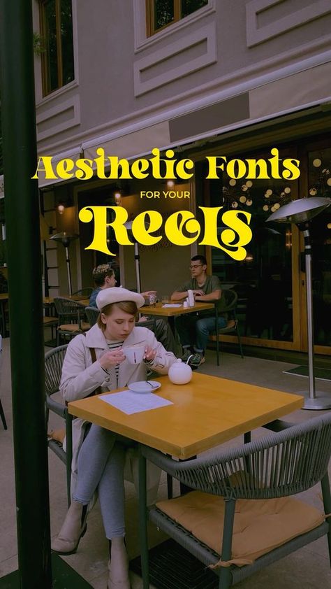 Font for Reels Stories #reelscover #reelscoverinstagramideas #reelscoverinstagramideasaesthetic Reel Template Instagram, Reel Template, Brand Palette, Instagram Graphics, Instagram Template Design, Branding Design Packaging, Aesthetic Fonts, Font Graphic, Instagram Ideas Post