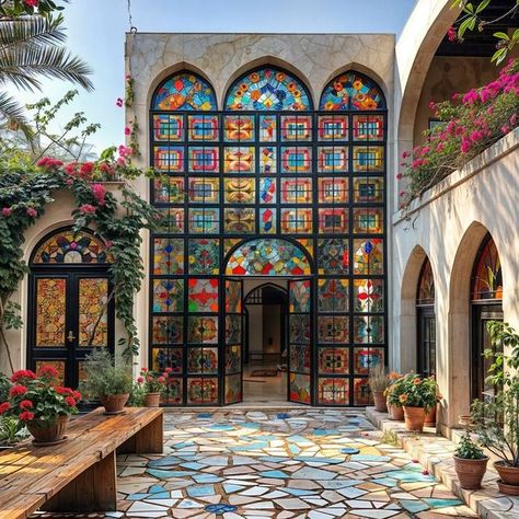 Iran Paradise Co. on Instagram: "Iranian architecture  www.iranparadise.com  #iranianarchitecture  #irantravelagency #traveltoiran #iranparadise" Arabic Architecture, Iranian Architecture, Iranian Art, Interior D, July 31, African Design, Travel Agency, Architecture Drawing, Iran