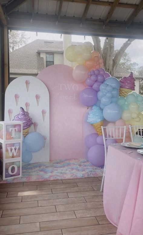 Two Sweet And Sassy, Two Sweet Party 2nd Birthday Backdrop, Two Sweet Backdrop Ideas, Two Sweet Birthday Backdrop, 2nd Birthday Two Sweet, Sweet Themed Party, Too Sweet 2nd Birthday Decorations, Two Sweet Backdrop, Two Sweet Birthday Decor