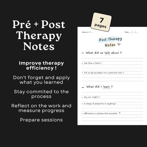 Post Therapy Notes, Therapy Progress Notes, Therapy Notes, Journal Therapy, Journal Templates, Etsy Boutique, Kindle Direct Publishing, Therapy Worksheets, Therapy Tools