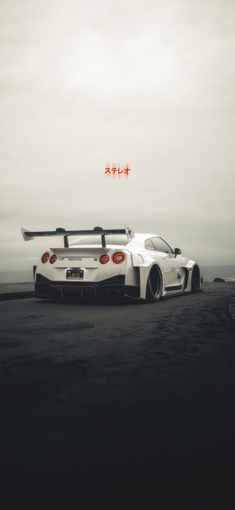 Nissan Gtr R35 Wallpapers Iphone, Gtr R35 Aesthetic, Gtr 35 Wallpaper, Jdm Art Wallpaper, Super Cars Aesthetic, White Nissan Gtr, Gtr R35 Wallpapers, Aesthetic Car Wallpaper Iphone, Gtr Aesthetic