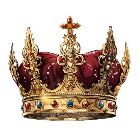 red crown of saint wenceslas clipart transparent background kingdom clipart king crown png King Crown Png, King Crown Drawing, Crown Clipart, Crown Painting, Crown Pictures, Fantasy Crown, Crown Images, Crown Png, Crown Drawing