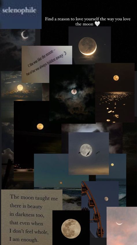 Moon Asthetic Wallpers Hd, Selenophile Aesthetic Wallpaper, Selenophile Aesthetic, Moon Selenophile, Healing Wallpaper, Bts Wings Wallpaper, Moon And Star Quotes, Cool Black Wallpaper, Moon And Stars Wallpaper