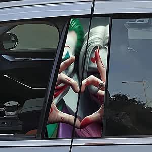 Column Decor, Auto Tattoo, Funny Clown, Halloween Decals, Clowns Funny, Diy Car, Car Stickers, Bumper Stickers, Doors