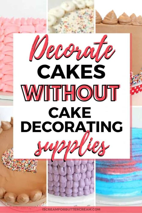 Cake Decorating Activity, Tiered Cakes Birthday, Birthday Cake Design, Birthday Cake Decorating Ideas, Stunning Cakes, Baking Items, Creative Birthday Cakes, Text Story, Simple Birthday Cake