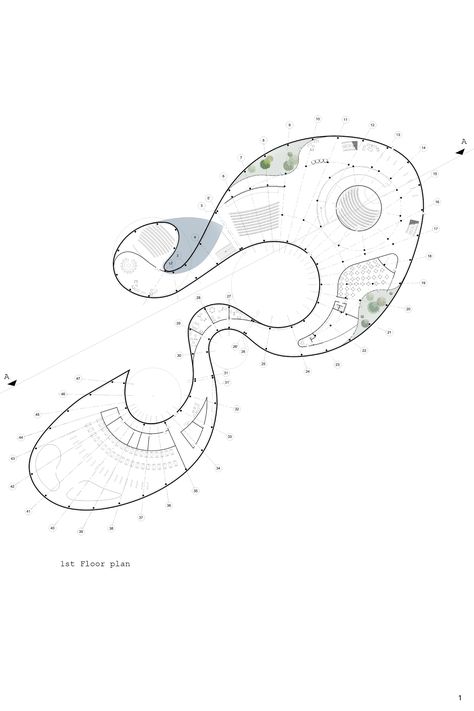 Moon Trip | Concept Art Project Organic Architecture Concept, Floor Plan Sketch, Church Design Architecture, Architecture Design Process, Master Thesis, Concept Models Architecture, University Architecture, Architecture Portfolio Design, Architecture Sketchbook