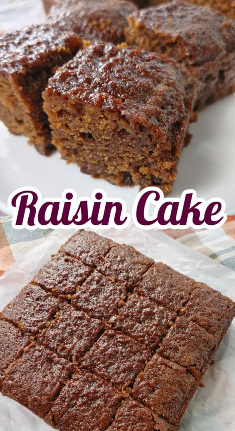 Raisin Cake | South Your Mouth | Bloglovin’ Molasses Cake, South Your Mouth, Raisin Cake, Raisin Recipes, Spice Cake Recipes, Spice Cake, Snack Cake, Molasses, Let Them Eat Cake