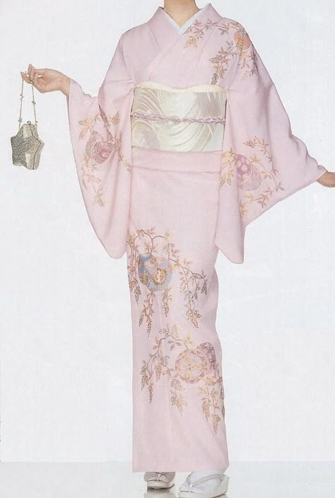 Kimono Rental, Pretty Kimonos, Kimono Traditional, Cute Kimonos, Japanese Traditional Clothing, Pink Kimono, Kimono Outfit, The Cardigans, Kimono Design