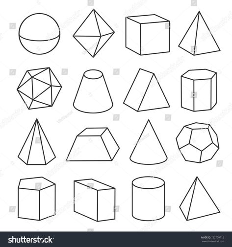 Isometric geometric figures. Geometric drawing of three dimensional objects for math and geometry study. Vector line art i #Ad , #Affiliate, #dimensional#drawing#math#objects Geometric Figures Drawing, Shapes For Drawing, Civil Drawing, Isometric Shapes, Figures Drawing, Geometric Shapes Drawing, Solid Geometry, Sharpie Drawings, Geometric Trees