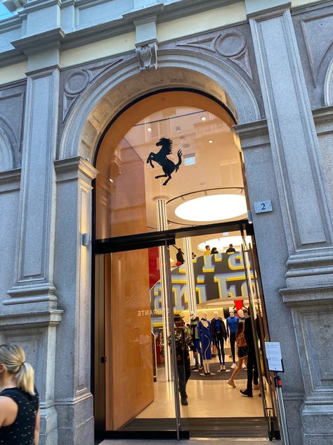 Paris City, Flagship Store, Milan Italy, Ferrari, Milan, Paris, Italy