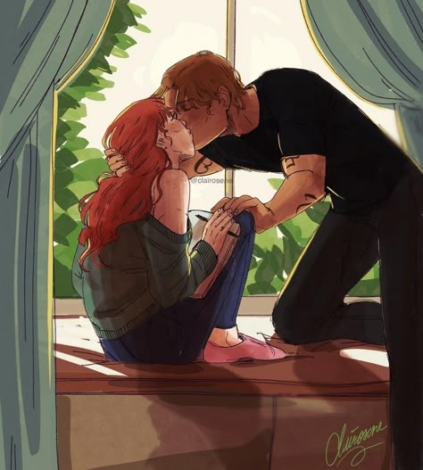 Clace Fanart, Shadow Hunters Book, Clary Und Jace, Clary Y Jace, Immortal Instruments, Jace And Clary, Shadowhunters Series, Clary And Jace, Cassie Clare