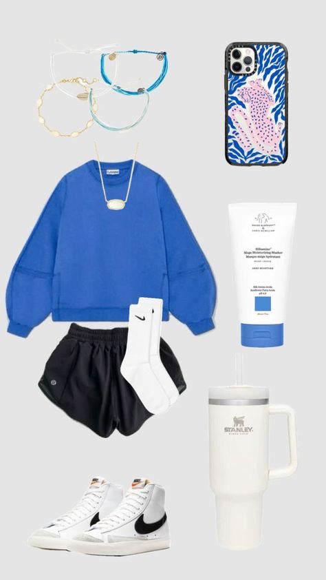 Check out starsamirocks's Shuffles #preppy #outfitinspo #darkblue Preppy Vacation Outfits, Preppy Outfits For Summer, Preppy Teen Outfits, Preppy Shein, Aesthetic Preppy Outfits, Summer Preppy Outfits, Preppy Beach Outfits, Cute Preppy Clothes, Preppy Outfits Summer