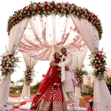 If Your loving ones care for you Then you are very lucky Contact us for your dream event Call (+977-9819001918) Mandap For Marriage, Indian Style Wedding Decor, Indian Wedding Location, Love Marriage Photo, Dream Indian Wedding, Shadi Mandap Decoration, Night Wedding Decor Indian, Phere Mandap Decoration, Wedding Vidhi Mandap