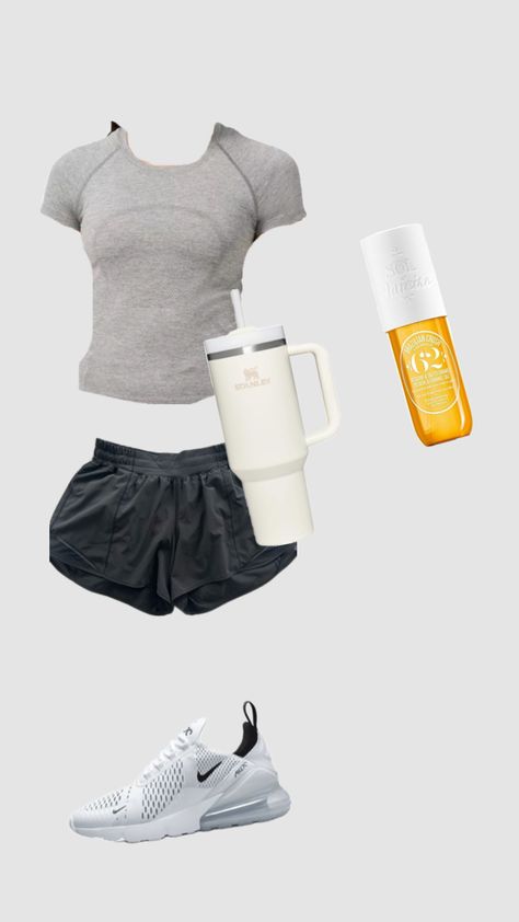 Lulu outfit #lululemon Cute Fits With Lulu Shorts, Lululemon Top Outfit, Lululemon Style Inspiration, What To Wear With Black Lululemon Shorts, Lulumelon Outfit, Black Lulu Shorts Outfit, Lulu Leggings Outfit, Lululemon Joggers Outfit, Lulu Shorts Outfit