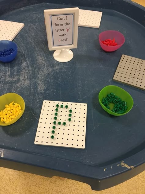 Rwi Activities Eyfs, Phonics Tuff Tray Ideas Year 1, Reception Activities Eyfs, Writing Activities Eyfs, Phonics Tuff Tray, Phonics Activities Eyfs, Early Writing Activities, Writing Eyfs, Phase 1 Phonics