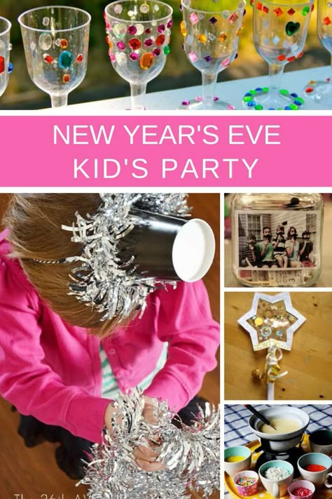 Eve Parties, New Years Eve Party, New Years Eve, Kid Friendly, Kids Party, Table Decorations