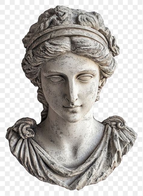 Ancient Greek Sculpture Goddesses, Hera Greek Goddess Drawing, Greek Head Sculpture, Greek Goddesses Drawing, Hera Greek Goddess, Greek Goddess Statue, Ancient Greek Sculpture, Antique Sculpture, Classic Sculpture