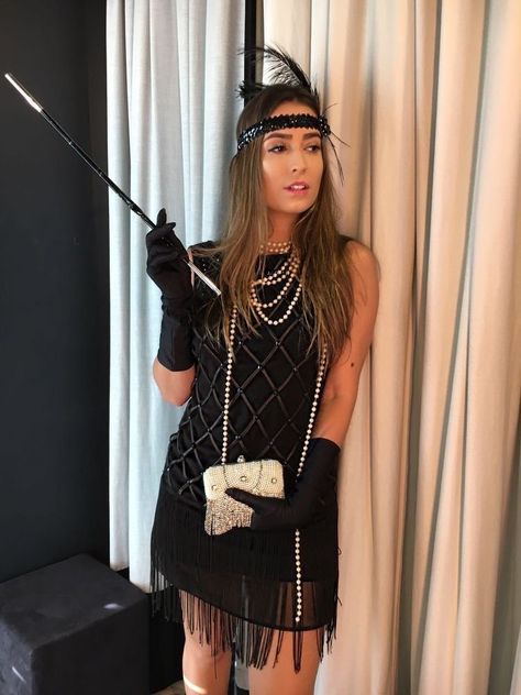 1920 Party, 20s Outfit, Gatsby Party Outfit, Gatsby Outfit, Look Gatsby, Gatsby Party Dress, 1920s Costume, Great Gatsby Themed Party, Gatsby Themed Party