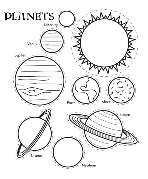 Are you searching for solar system coloring worksheets for your kids? Here are my great finds which you can download and print. These resources feature the different planets, moons and other object... Printable Planets, Planets Coloring, Solar System Coloring Pages, Vetenskapliga Experiment, Solar System Unit, Planet Coloring Pages, Tata Surya, Solar System Projects, Solar System Crafts