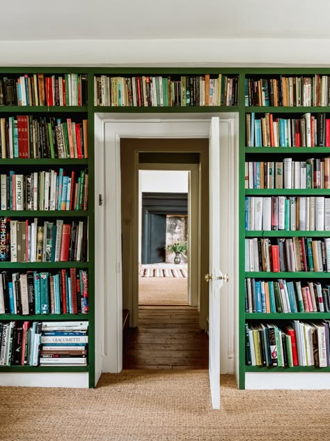 49 bookcase & bookshelf ideas and designs | House & Garden Floor To Ceiling Bookshelves, Paint And Paper Library, Inglenook Fireplace, Home Library Design, London House, London Flat, Grand Homes, Library Design, En Suite Bathroom