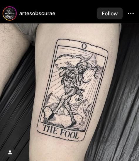 Mountain Sleeve Tattoo, Hermes Tattoo, Joker Card Tattoo, Cowboy Bebop Tattoo, The Fool Tarot, Woodcut Tattoo, Medieval Tattoo, Tarot Card Tattoo, Tarot Tattoo