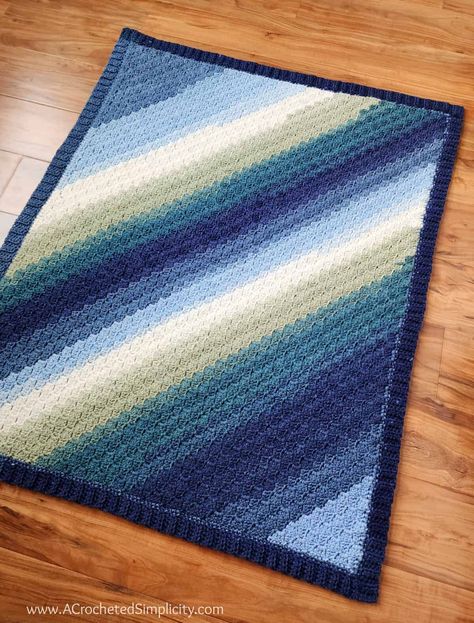 Learn to crochet a C2C crochet blanket using the diagonal box stitch. Free corner to corner crochet patterns includes instructions to make ANY size and also two border options. #c2ccrochet #cornertocornercrochet #differentcornertocornerstitches #howtoc2ccrochet #c2cdecrease #c2csquare #c2crectangle #howtocrochetcornertocorner #cornertocornercrochetpattern #crochetblanketpattern #c2ccrochetstitches #c2cblanket #crochetcornertocorner #c2cbabyblanket #cornertocornerbabyblanket #crochetblankets Free C2c Crochet Blanket Pattern, Crochet Blanket Corner To Corner, C2c Crochet Blanket Border, Diagonal Crochet Blanket, Corner 2 Corner Crochet Pattern Free, How To C2c Crochet, C2c Baby Blanket Pattern Free Crochet, Boy Baby Blanket Crochet, Corner To Corner Crochet Pattern Free